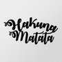 Wallity Hakuna Matata Escultura de pared